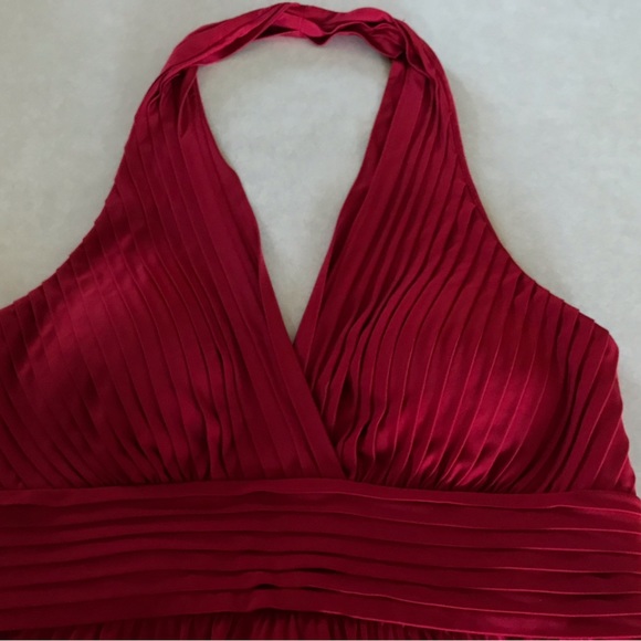 Maxandcleo ladies halter dress size 8 red - Picture 8 of 10